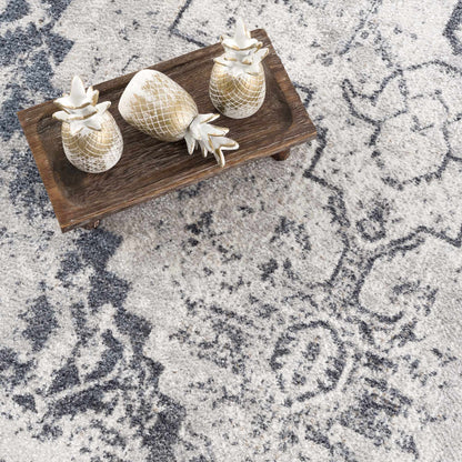 Hera Ivory Boutique Washable Rug - Clearance