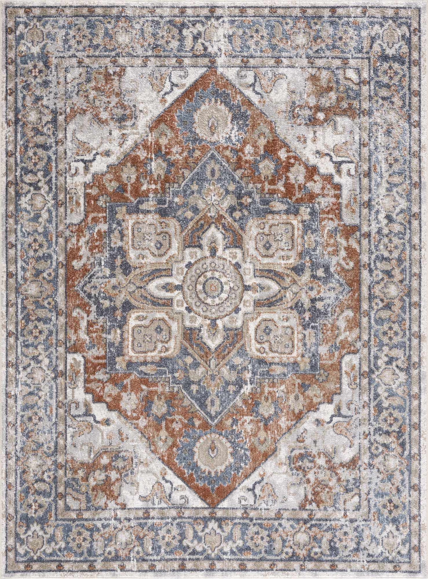 Erna Washable Area Rug - Clearance