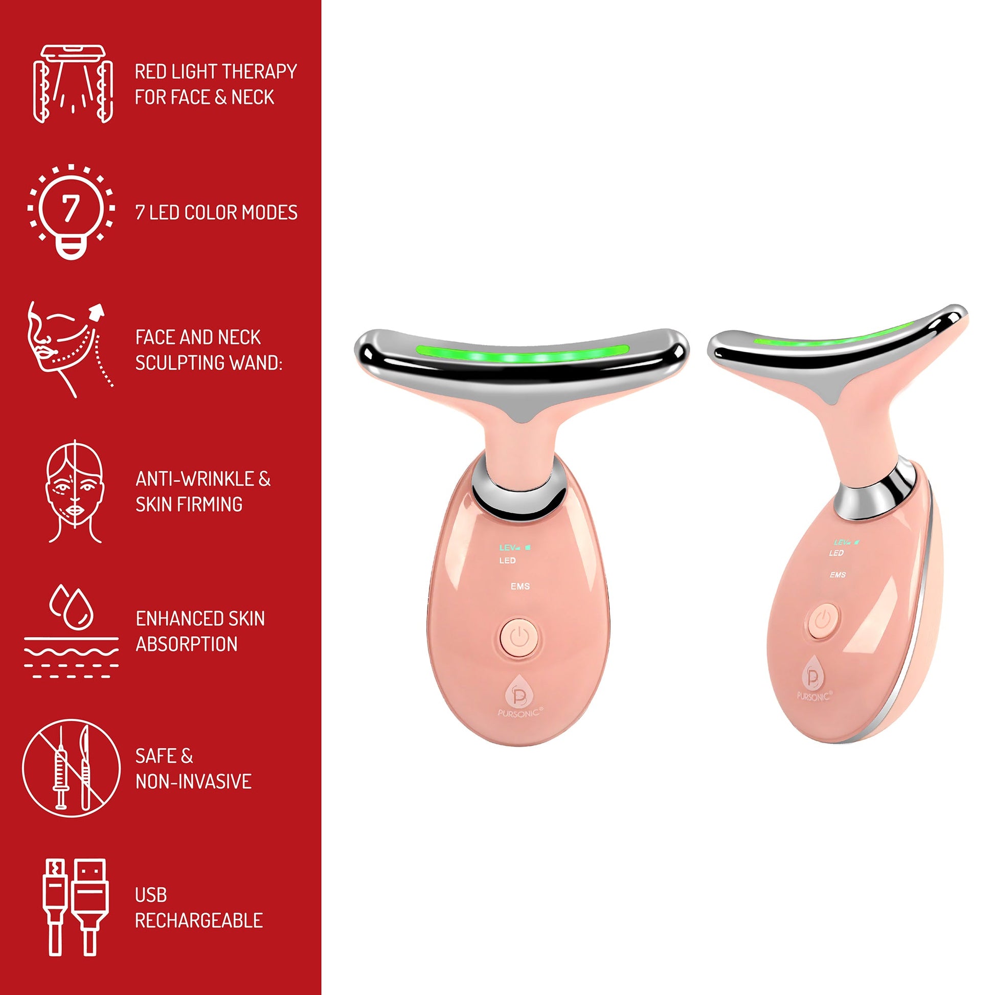 7 In 1 Led Light Beauty Device