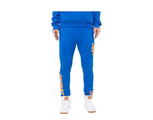 Pro Standard New York Mets Classic Chenille Men Joggers Royal Blue