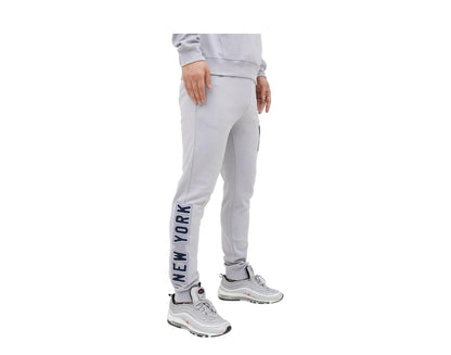 Pro Standard New York Yankees Classic Chenille Men Joggers Grey/Navy