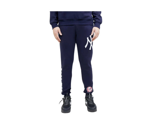 Pro Standard New York Yankees Logo Men Joggers Midnight Navy Sweatpants
