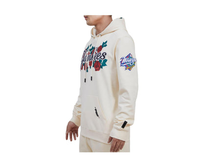 Pro Standard New York Yankees Roses Men's Hoodie — Eggshell