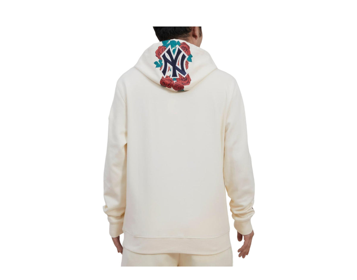 Pro Standard New York Yankees Roses Men's Hoodie — Eggshell