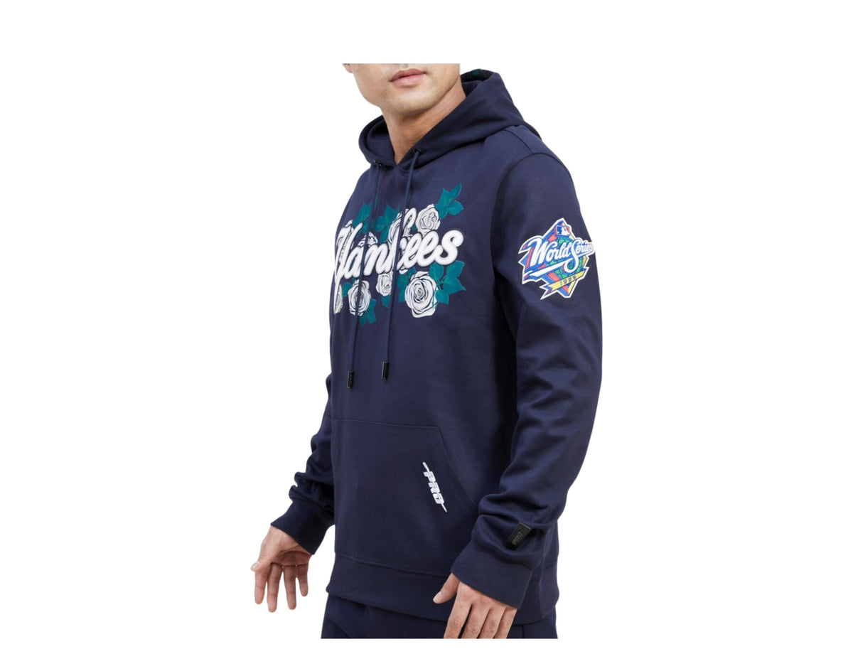 Pro Standard New York Yankees Roses Men's Hoodie — Midnight Navy