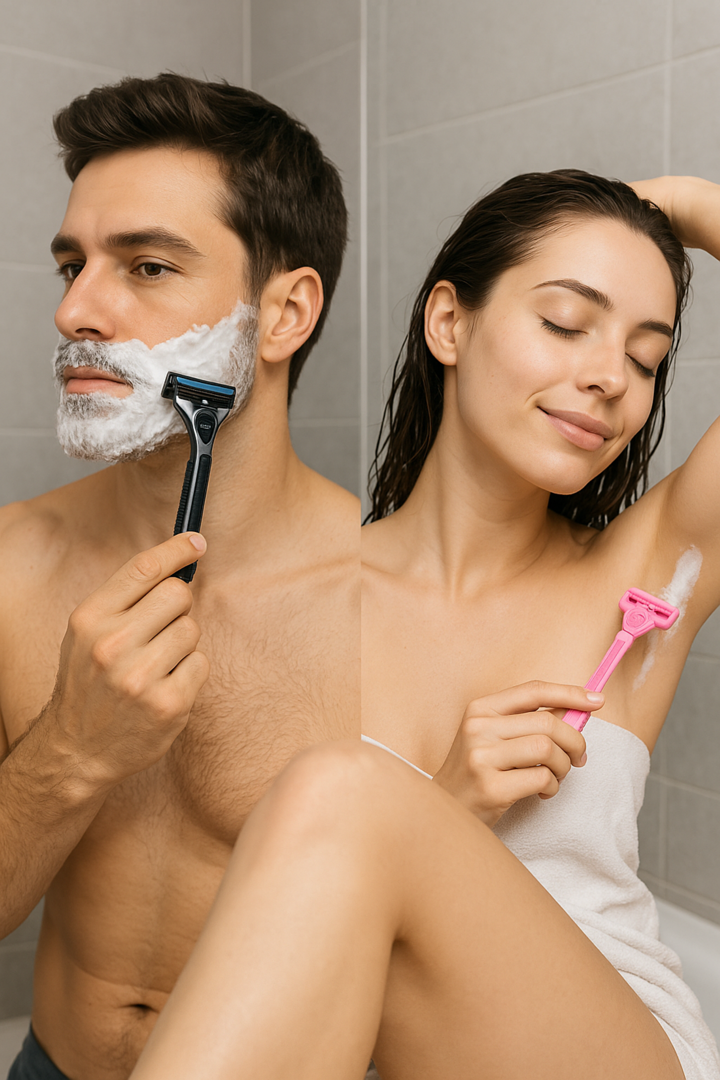 Lomi 12 Pack Proflex Male Shavers