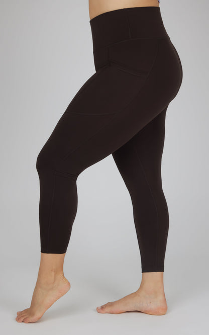 Plus Side Pocket Ankle Legging - Our Cafe Story