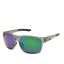 Shiny Crystal Grey w/ Green Diamond Mirror Polarized