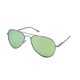 Black Frame w/ Green Mirror Polarized Lens
