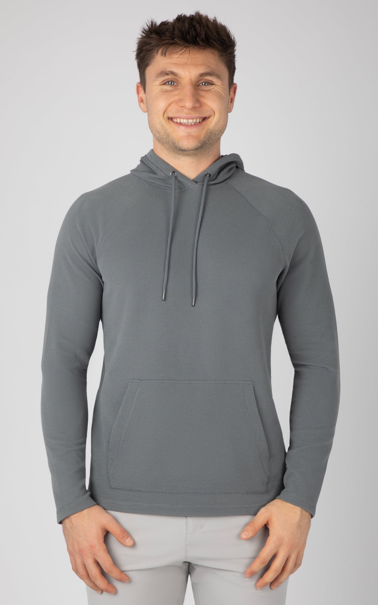 Mens Supreme Waffle Gear Up Hoodie