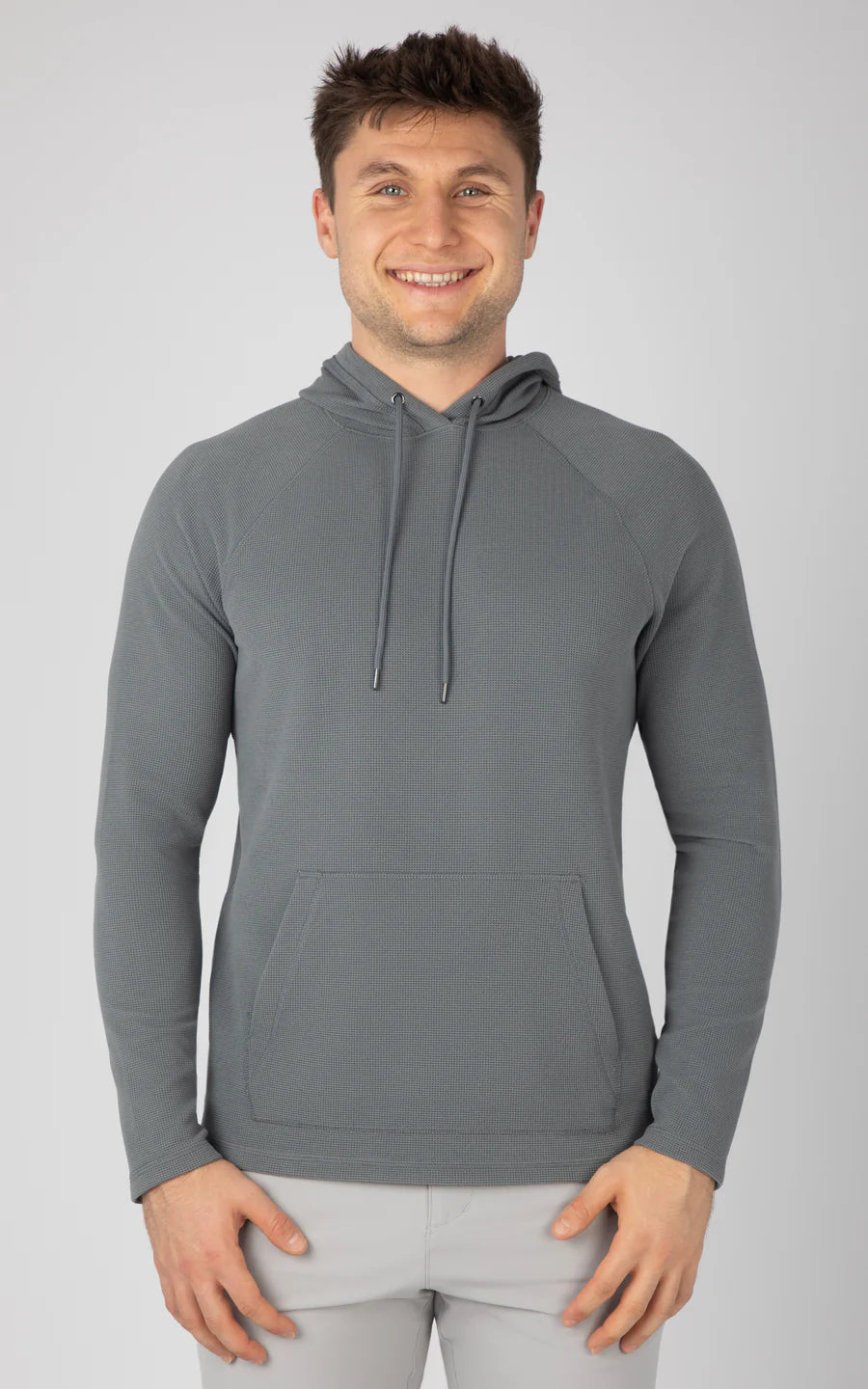 Mens Supreme Waffle Gear Up Hoodie