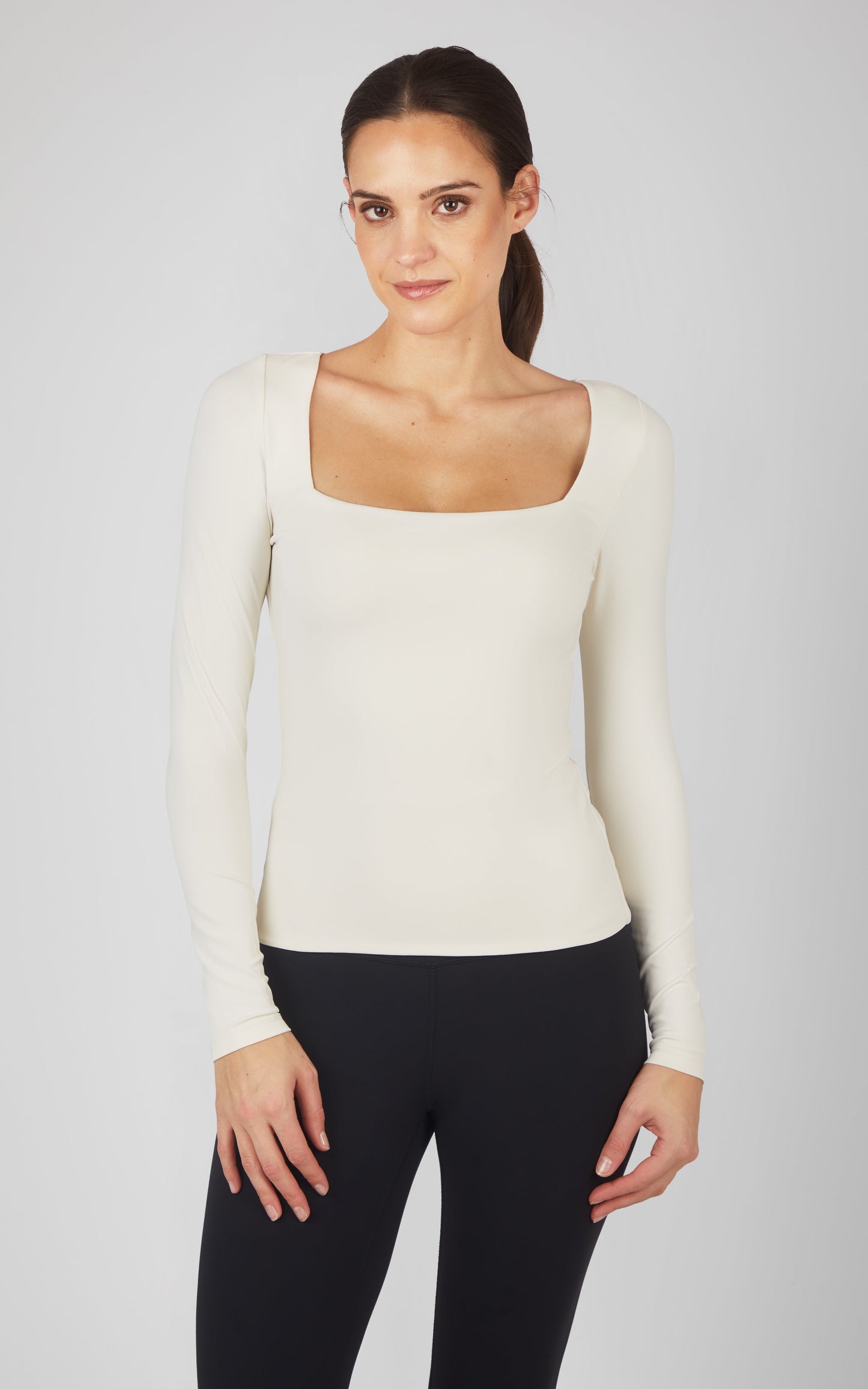 2 Pack Contour Ocean Square Neck Top - Our Linen Story