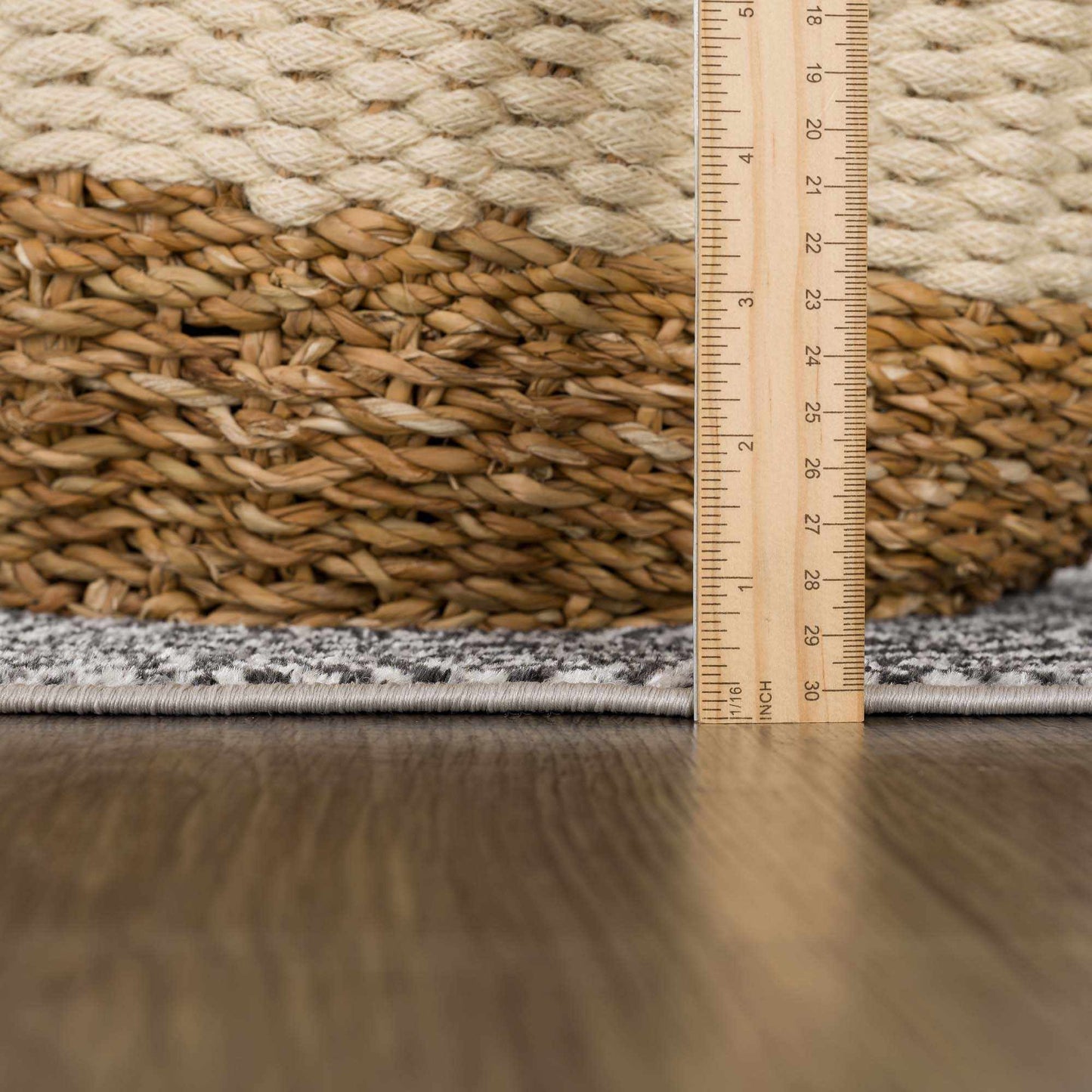 Coledale Black & White Washable Rug - Clearance