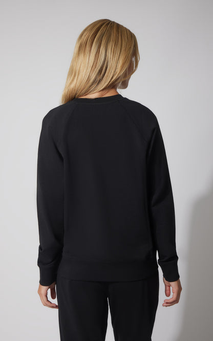 Terry Everyday Raglan Pullover Sweatshirt