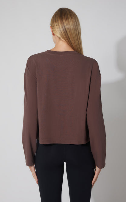 2 PK Cotton Deluxe Boxy Long Sleeve Top - Our Earthy Story