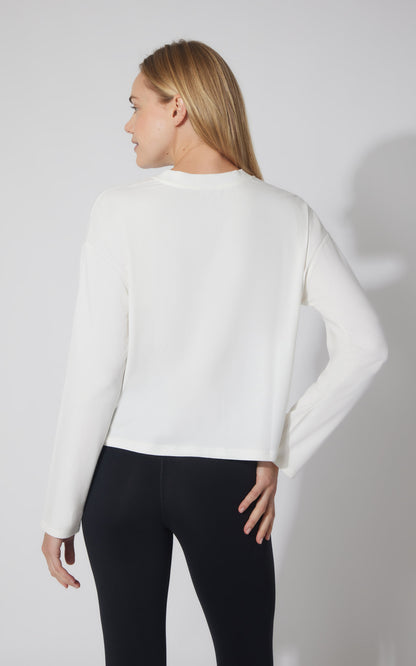 2 PK Cotton Deluxe Boxy Long Sleeve Top