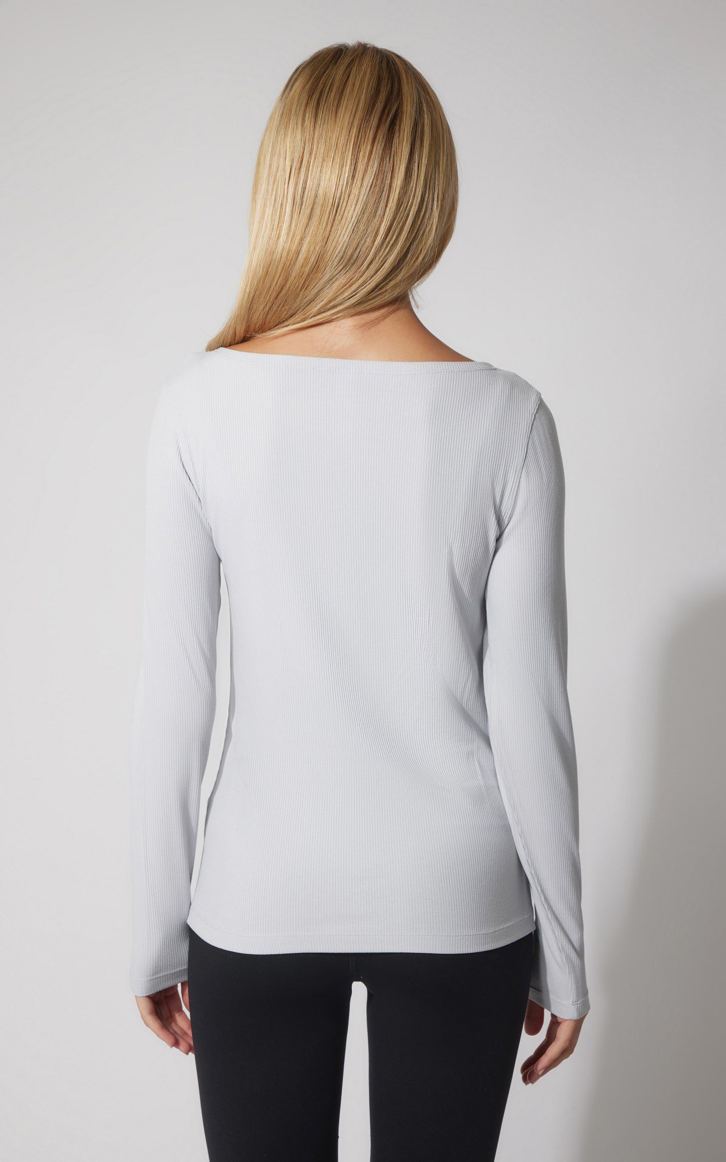 2 PK Heavenly Ribbed Boat Neck Top - Our Cafe Story