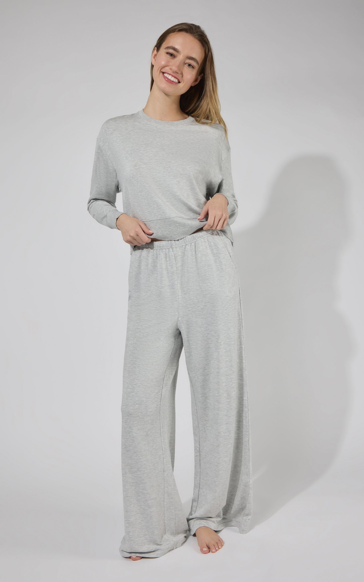 Modal Terry Crew Long Sleeve