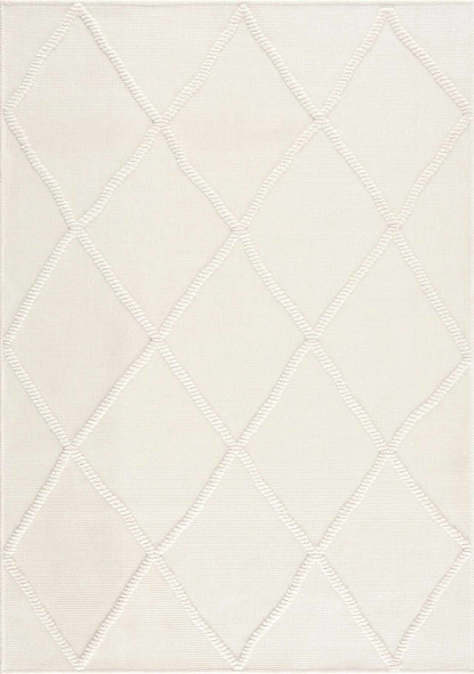 Amani White Washable Rug - Clearance