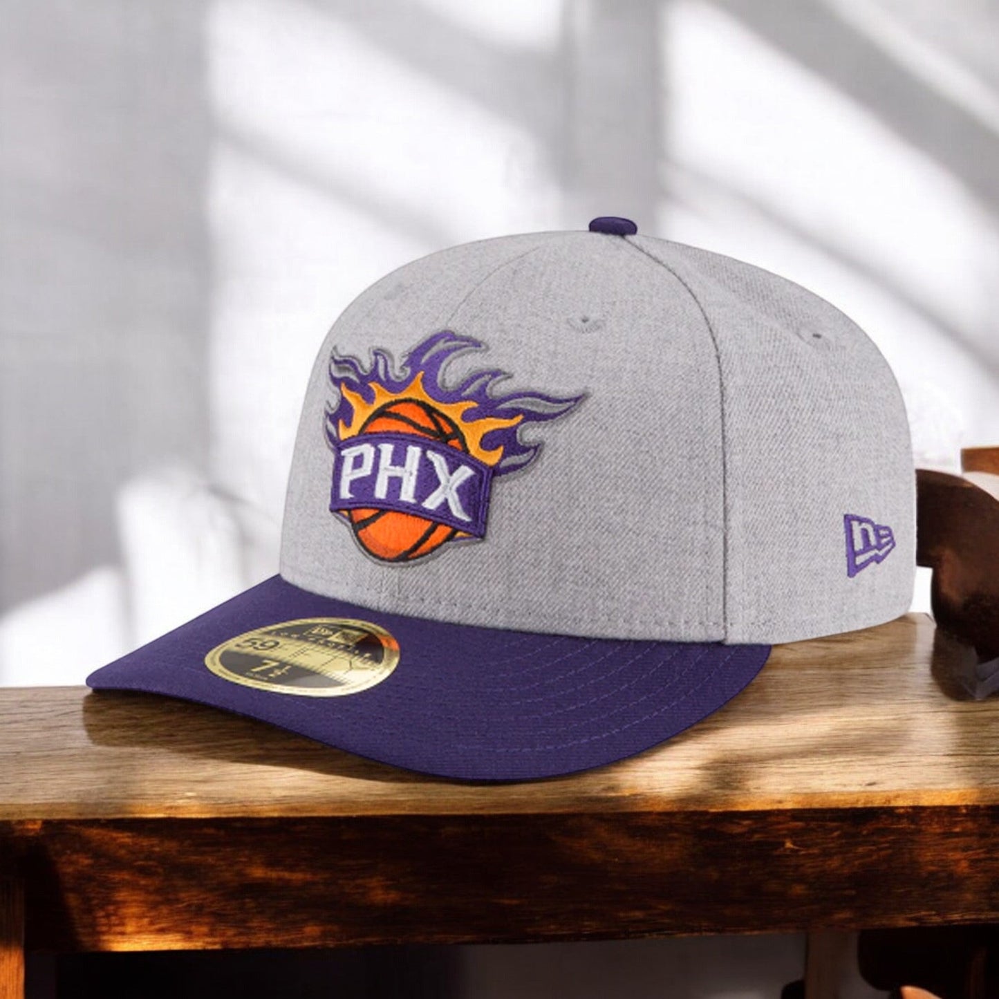 New Era Men's NBA Low Profile Authentic 59Fifty Suns