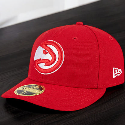 New Era Men's NBA 5950 Team Low Profile Fitted Hawks