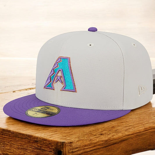 New Era Men's MLB 5950 World Class Back Patch Diamondbacks