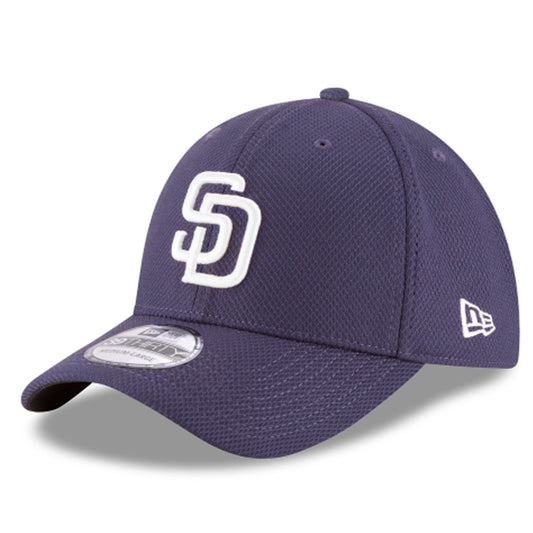 Men's New Era MLB 39Thirty Diamond Era Flex Fit Cap - San Diego Padres