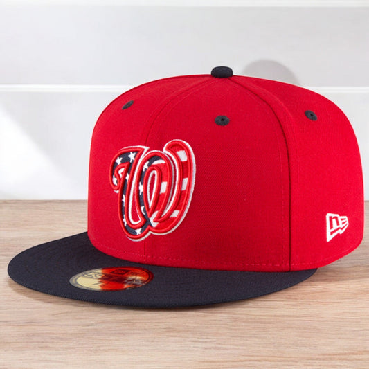 New Era Men's MLB 59Fifty Authentic Fitted Cap Nationals
