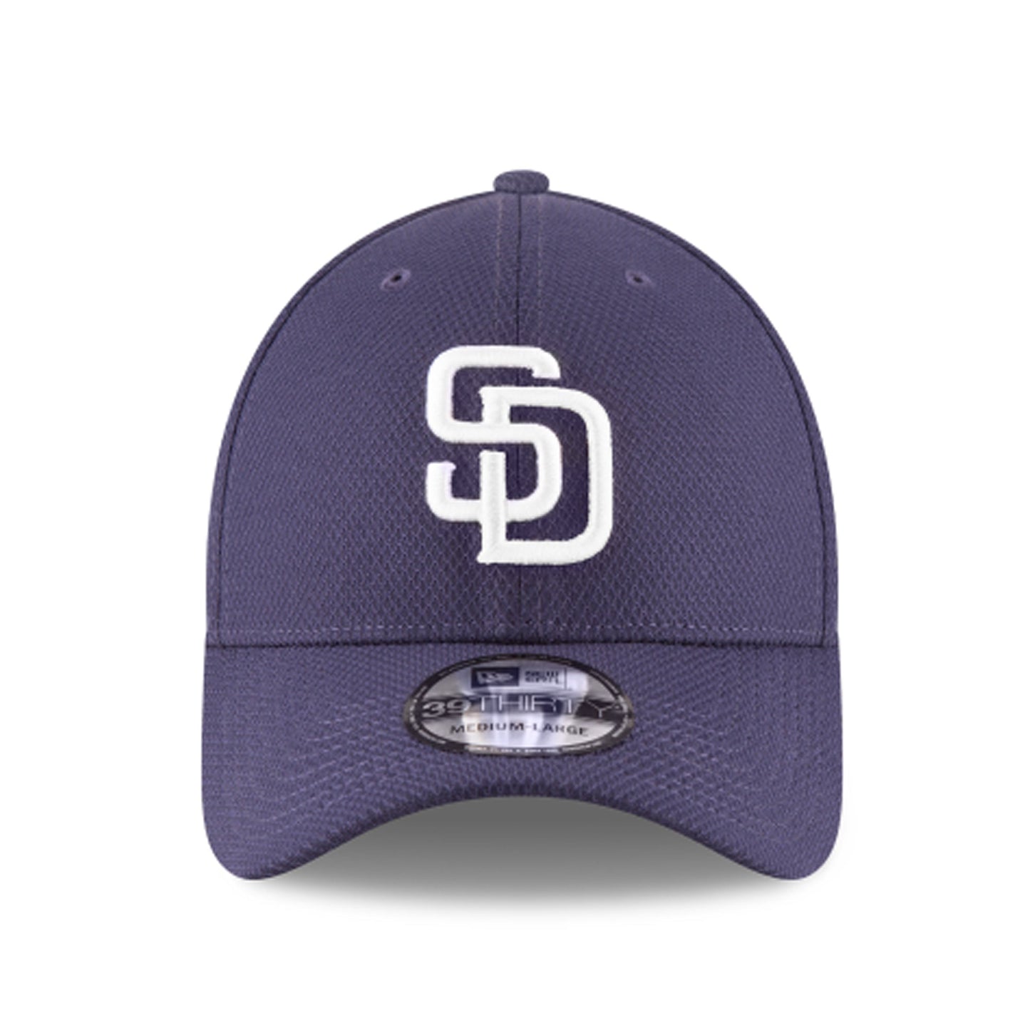 Men's New Era MLB 39Thirty Diamond Era Flex Fit Cap - San Diego Padres