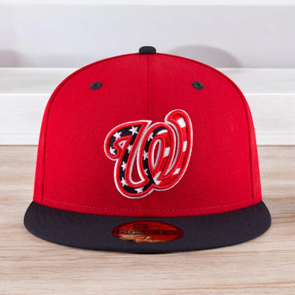New Era Men's MLB 59Fifty Authentic Fitted Cap Nationals