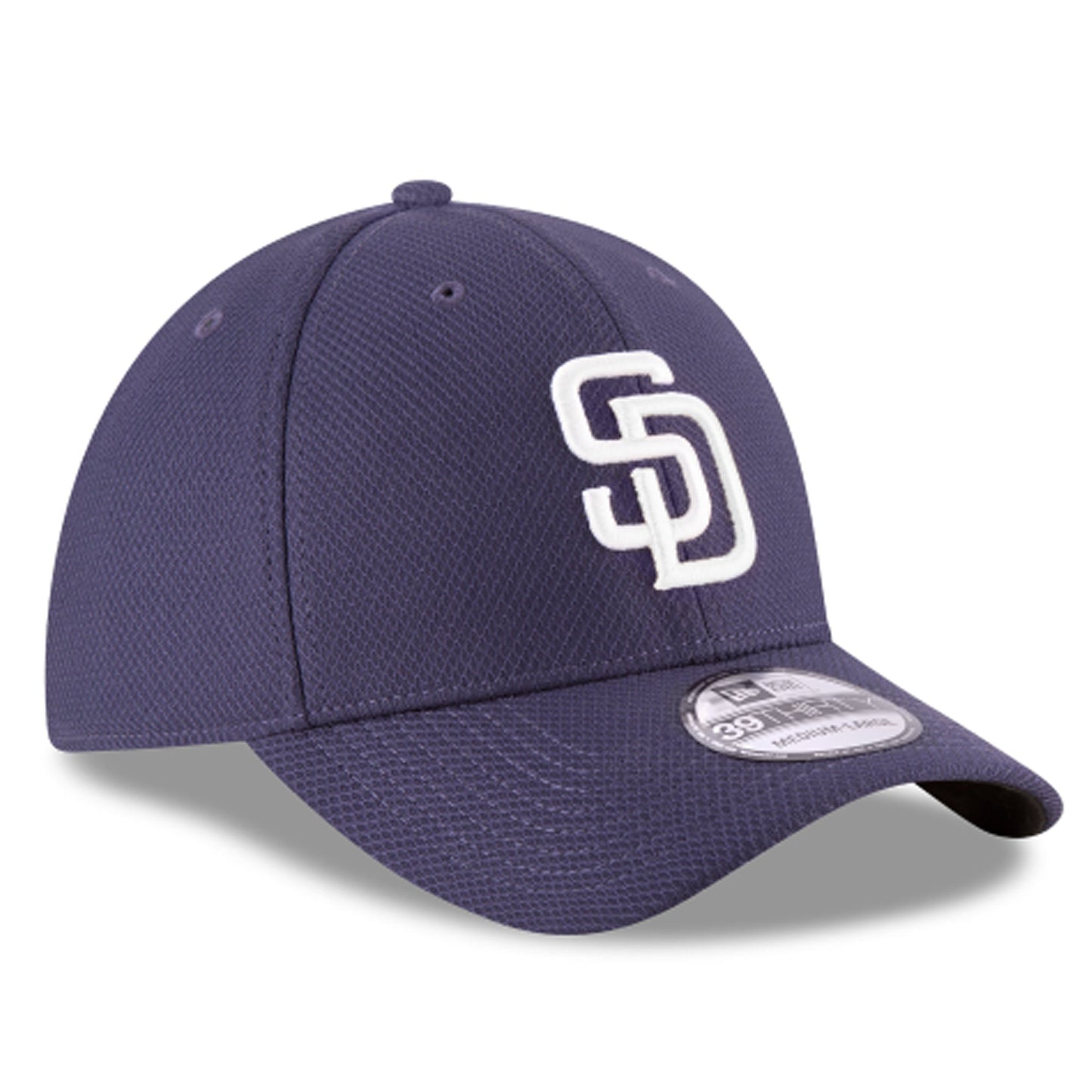 Men's New Era MLB 39Thirty Diamond Era Flex Fit Cap - San Diego Padres