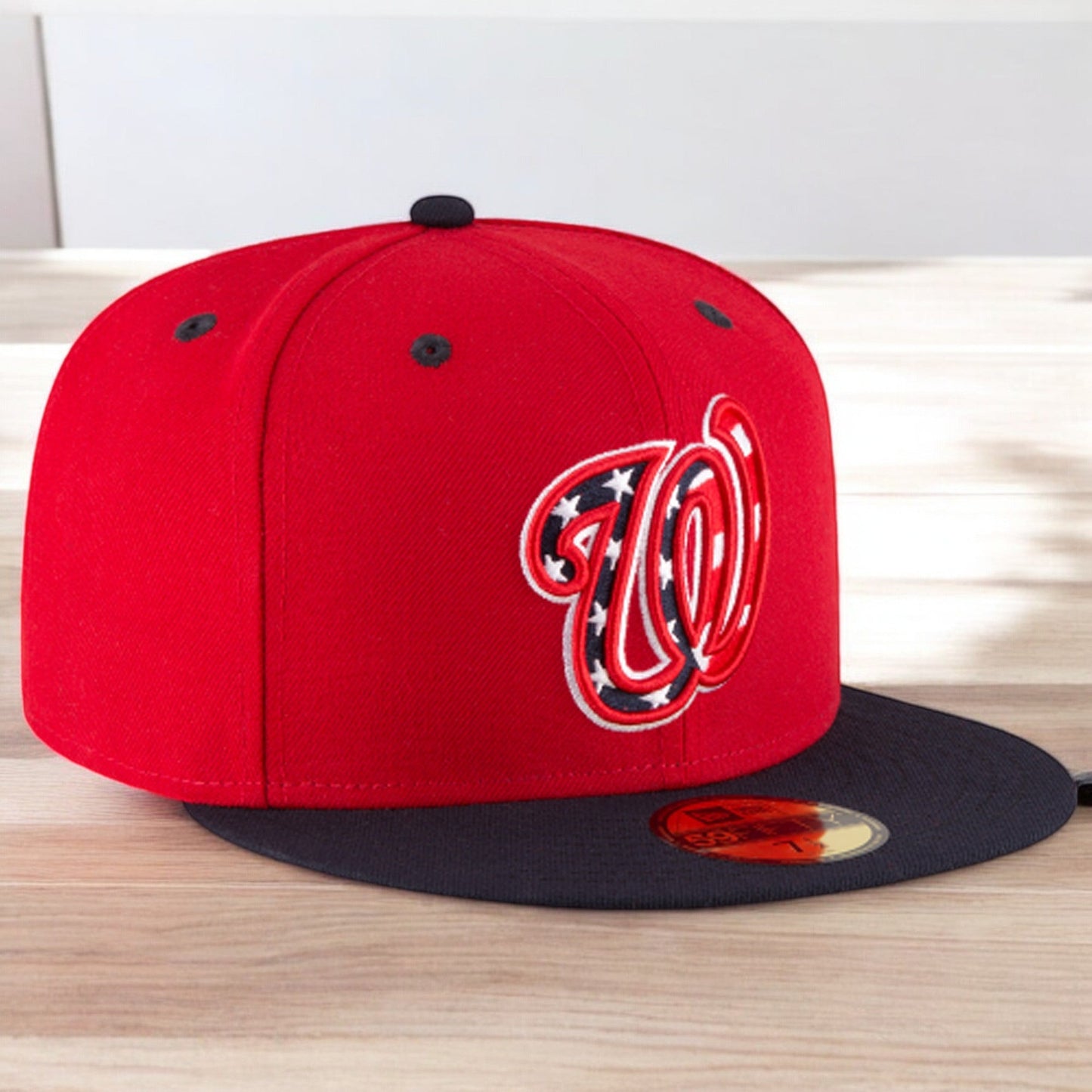 New Era Men's MLB 59Fifty Authentic Fitted Cap Nationals