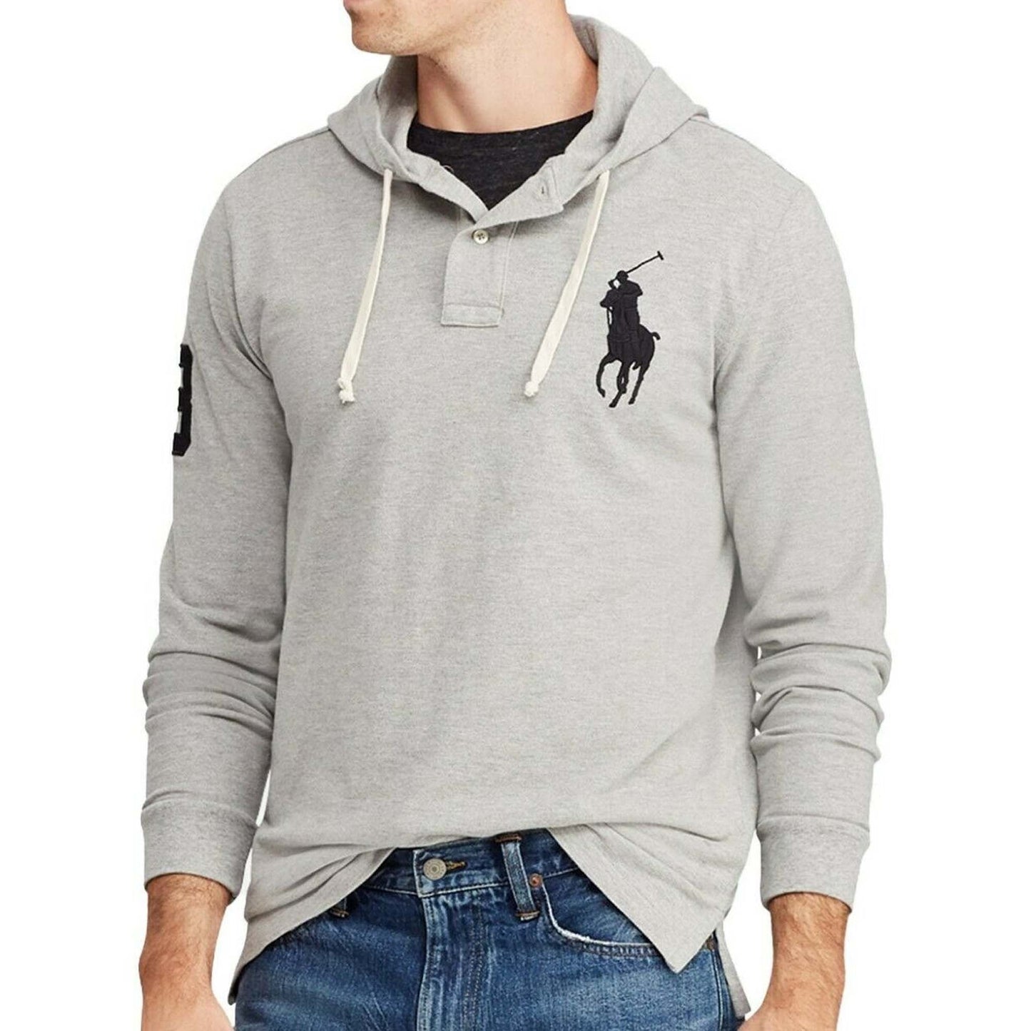 Polo Ralph Lauren Men's Classic Mesh Long Sleeve Hoodie