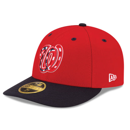 New Era Men's MLB Low Profile Authentic 59Fifty Nationals