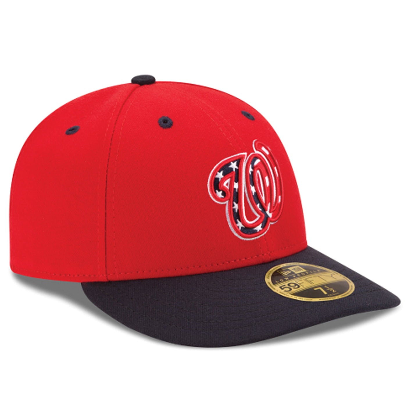 New Era Men's MLB Low Profile Authentic 59Fifty Nationals