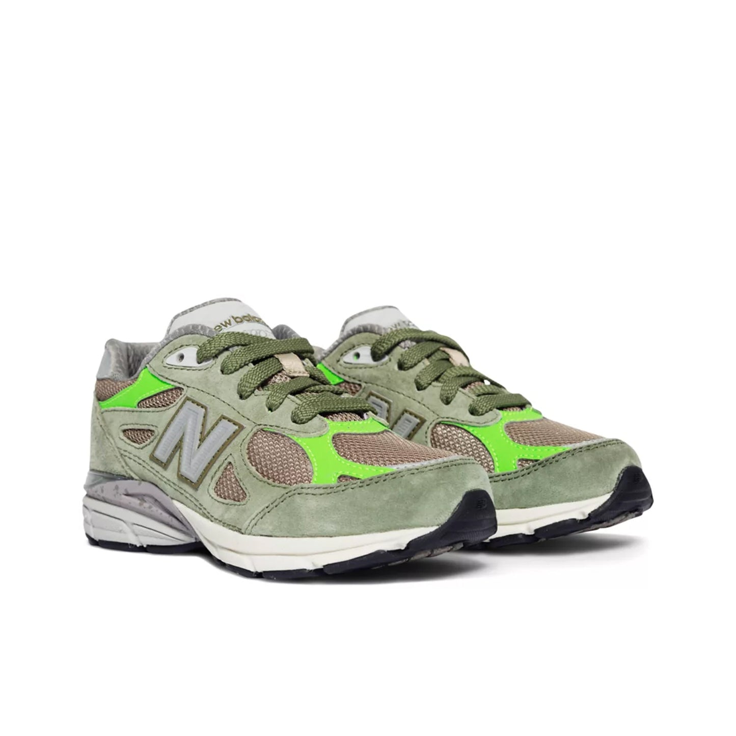 New Balance Preschool 990V3 'Patta Keep Your Family Close Ps' Sneakers