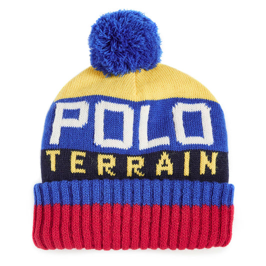 Men's Polo Ralph Lauren Polo Terrain Striped Knit Hat