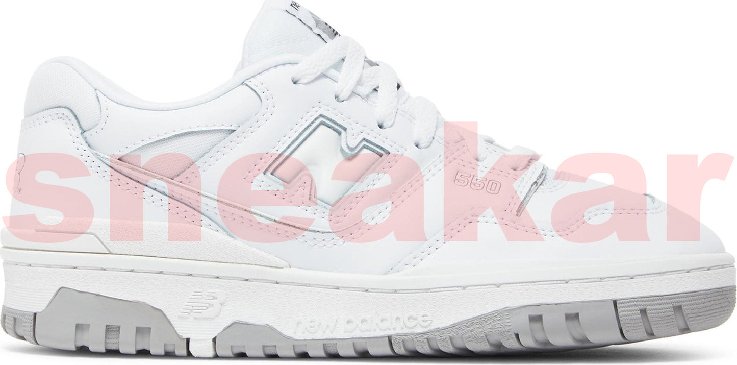New Balance Grade School 550 'White Grey Gs' (Gs)'