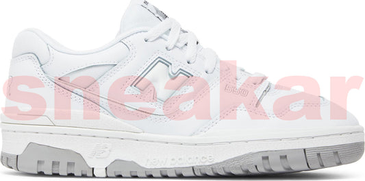 New Balance Grade School 550 'White Grey Gs' (Gs)'