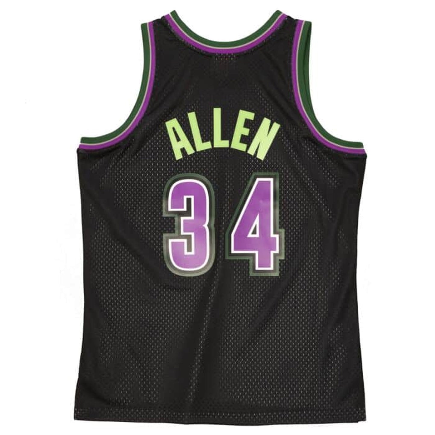 Men's Mitchell & Ness NBA Reload Swingman Jersey - Milwaukee Bucks 1996 Ray Allen