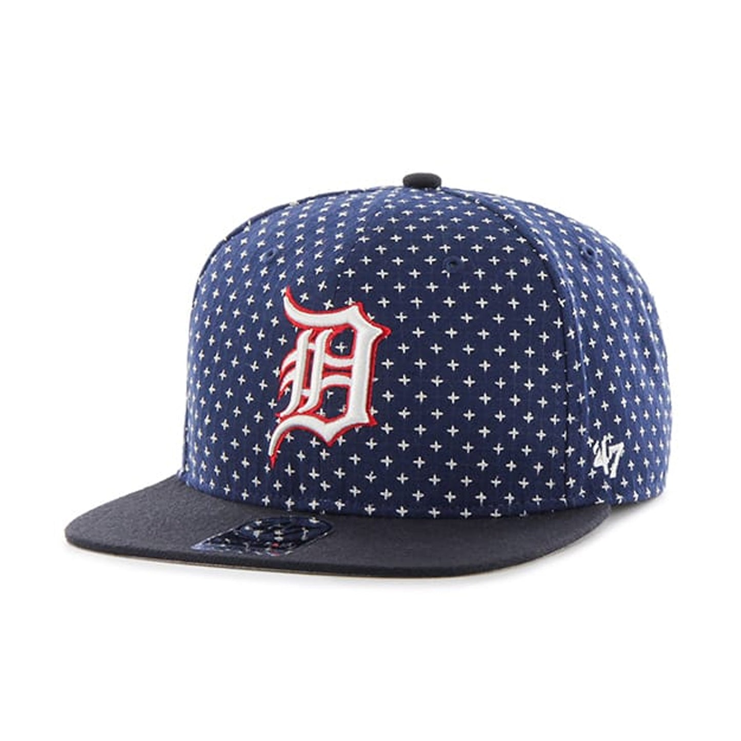 Men's 47 Brand Detroit Tigers Captain Snapback - Navy Blue