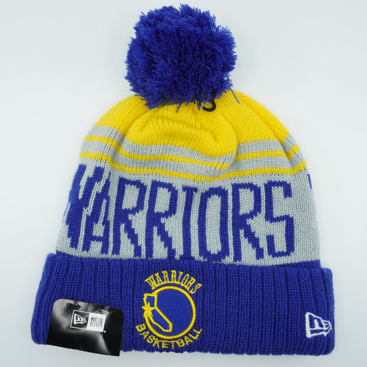 New Era Men's NBA Golden State Warriors Team Pride Pom Hats