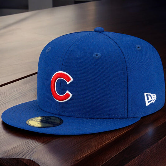 Men's New Era MLB 59Fifty Cooperstown 2016 World Series - Chicago Cubs