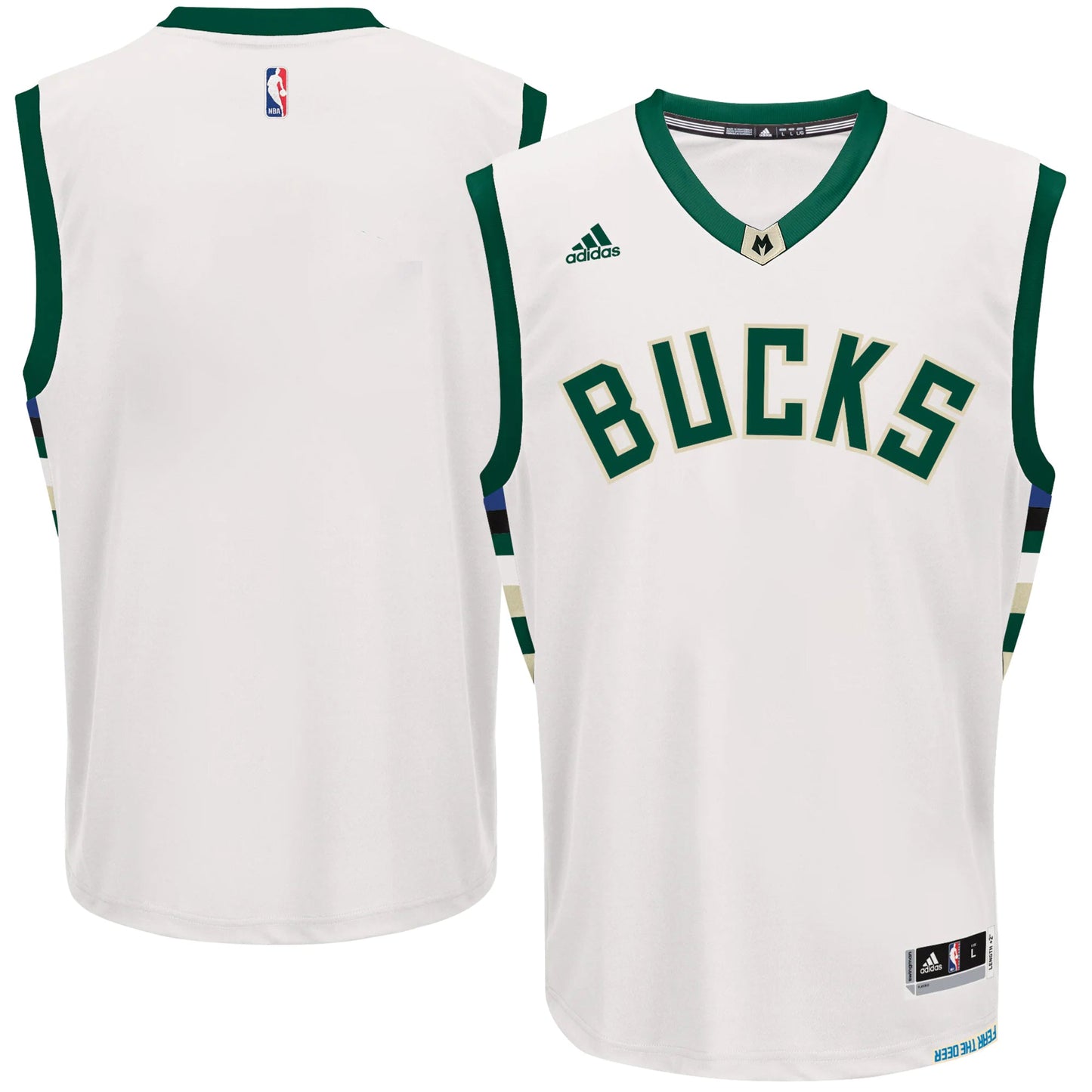 adidas Men's Milwaukee Bucks Swingman Jersey