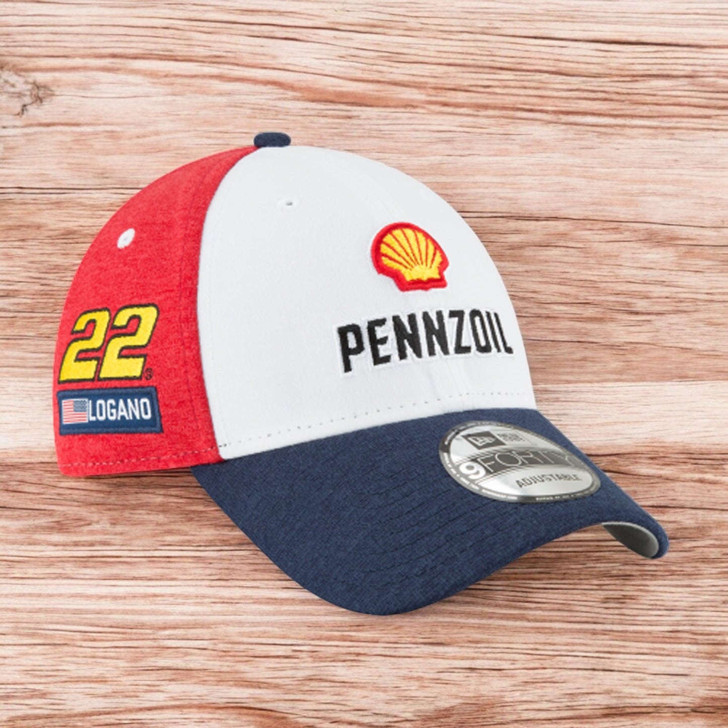 New Era Men's Nascar 9Forty American Salute Cap Logano