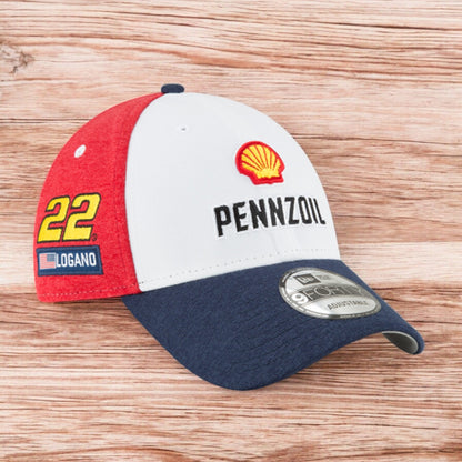 New Era Men's Nascar 9Forty American Salute Cap Logano
