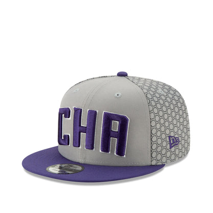 New Era Men's Charlotte Hornets - Grey/Purple City Series 950 Snapback Hats