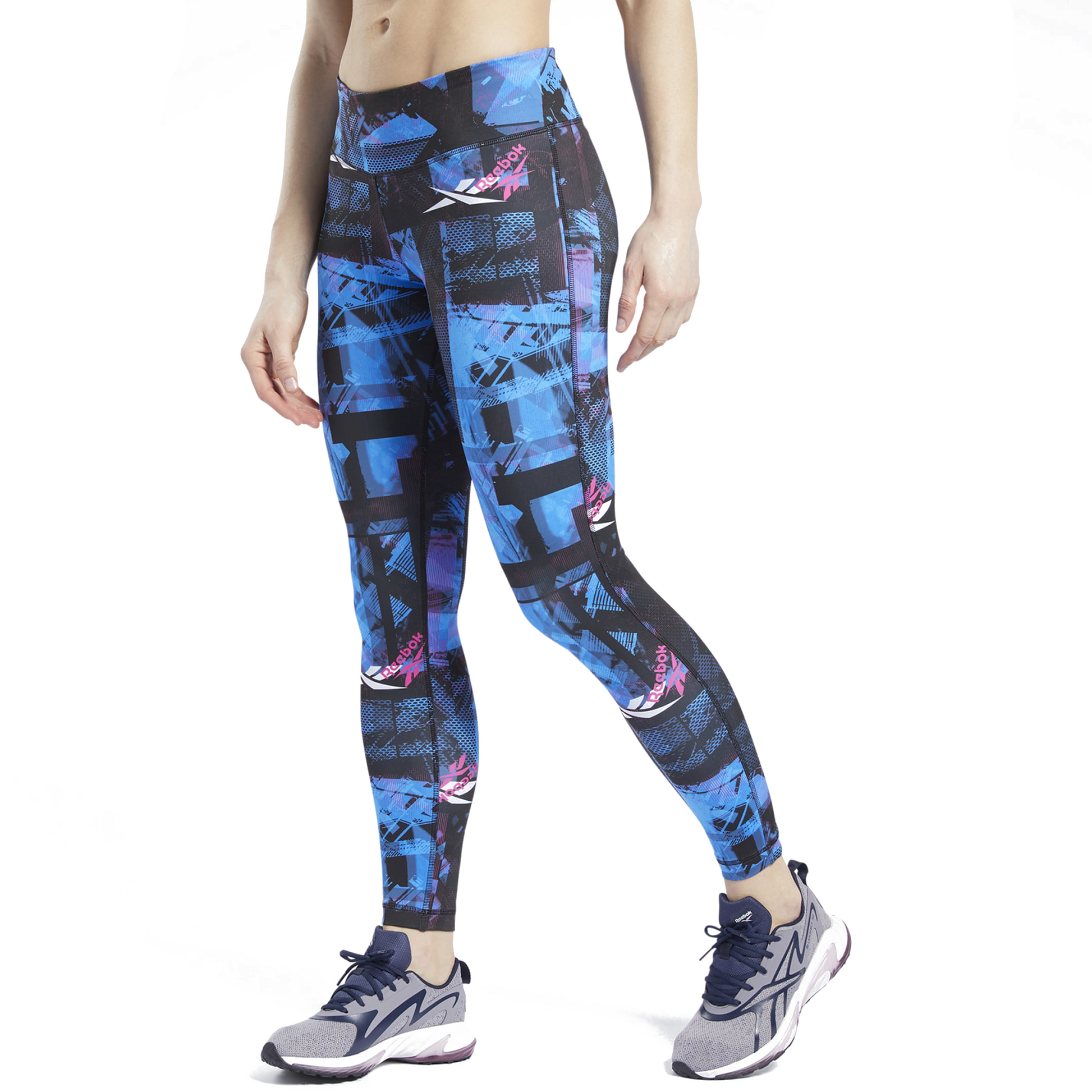 Reebok Women's Workout Ready Myt Aop Tight Ft2681 – Zulily