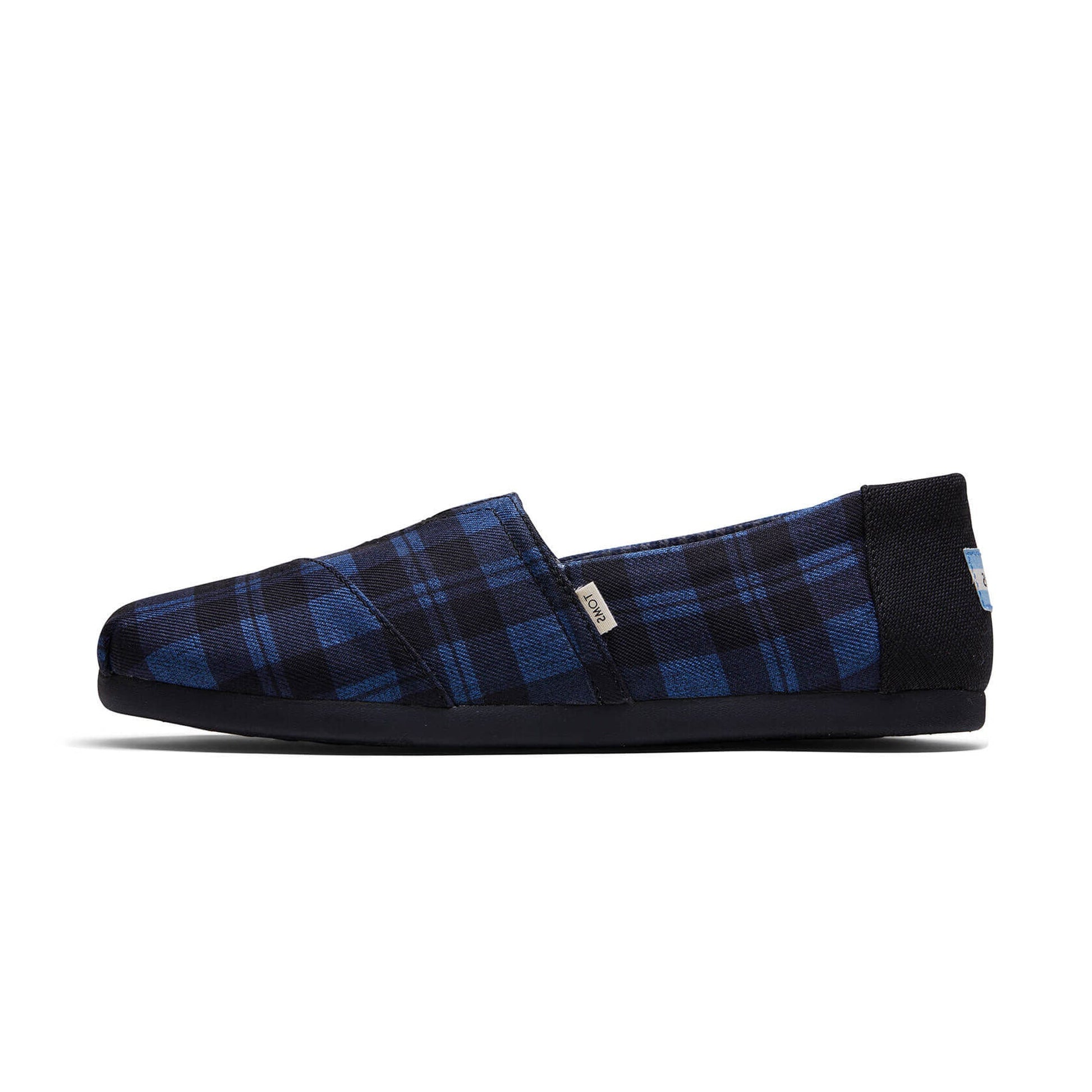 Navy Twill Check-