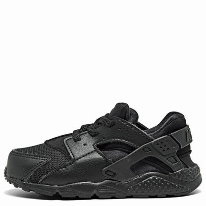 Nike Toddlers Air Huarache Run 'Triple Black' Sneakers